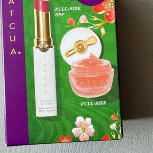 NWT Tatcha Plum & Plump Lip Set